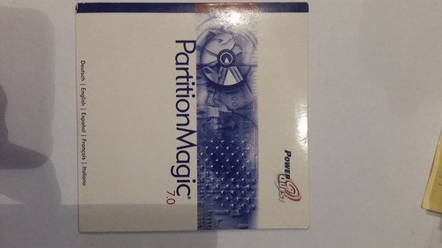 Partitionmagic powerquest - partitionmagic,