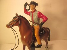 VINTAGE HARTLAND TV WAGON TRAIN, "MAJOR SETH ADAMS & HORSE", COMPLETE 800 SERIES