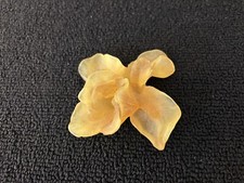 Fleur iris en cristal Daum