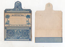 Alais (30) old letter card papers (virgin) PHARMACY BONNAURE type2 P48239.
