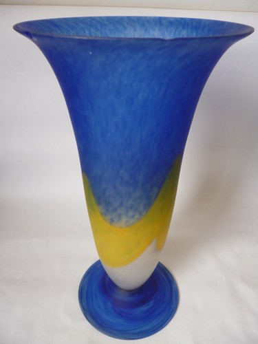 Vase pate verre - en, de