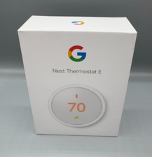 Google Nest Thermostat E T4001ES Programmable Thermostat - White
