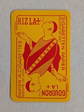 Single playing card - Belgium - Ad - Rizla (cigarette paper) [7]