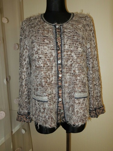 Cardigan femme just white - cardigan,