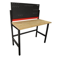 Établi d'atelier pliable