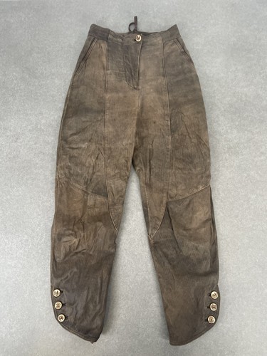 Pantalon cuir taille xxs - pantalon,