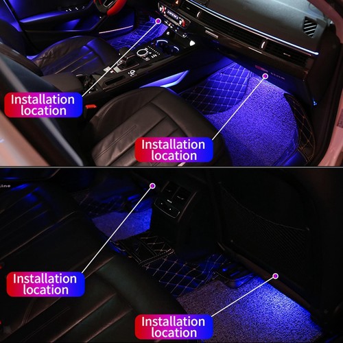 Voiture auto lampe - auto, rgb