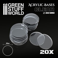 20x Socles Acryliques ROND
