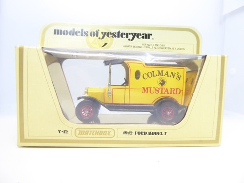 Matchbox models of - models, yesterday