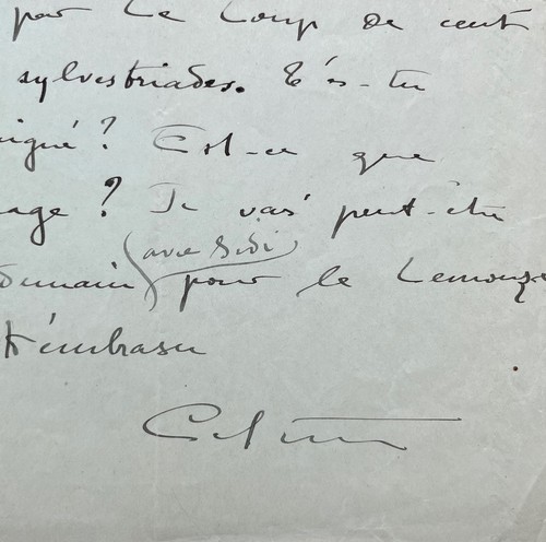 Amusante lettre colette à - amusante,