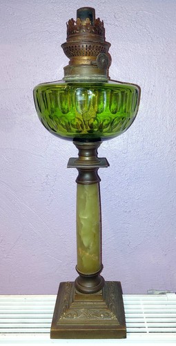 Lampe petrole cristal - a,