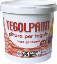 Peinture Rouge pour Tuiles En