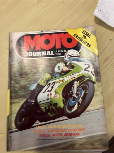 Moto journal 232 - moto, kreidler