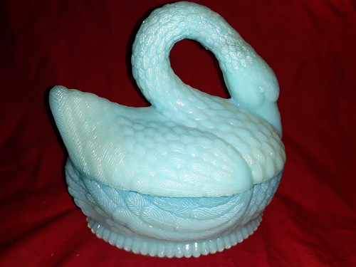 Bonbonniere opaline bleue - en,