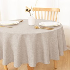 Nappe ronde, couleur sable