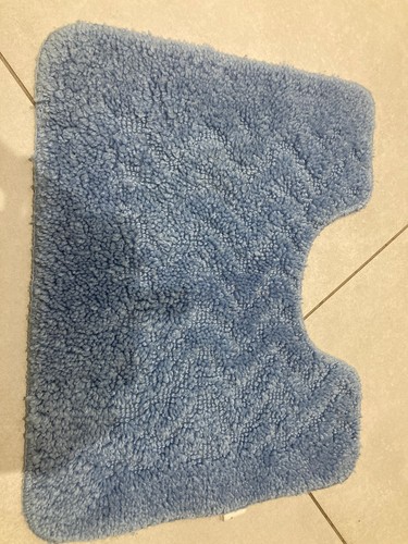 Tapis lavabo colonne - tapis, de