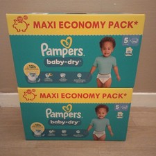 188 couches Pampers baby dry