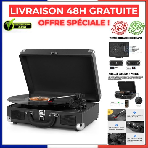 Platine vinyle bluetooth - platine,