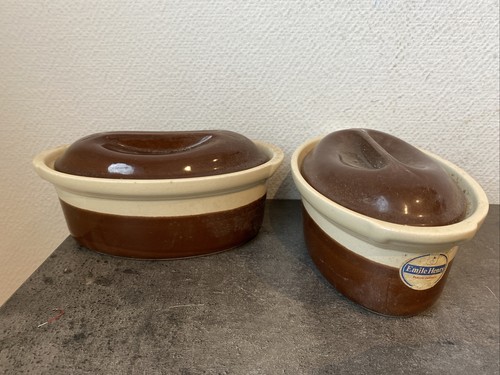 Anciennes terrine cocotte - 2,
