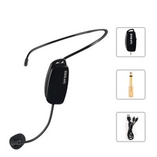 UHF Wireless Microphone Headset 2 In 1 Headset And Handheld Wireless Mic For NEW