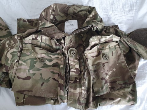 Veste parka smock - parka, treillis