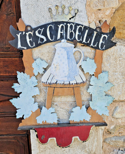 Double face enseigne - , pour
