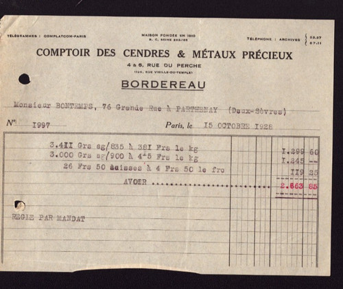 Paris comptoir des - (iii°),