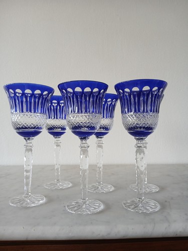 Verres couleur en cristal - 6,