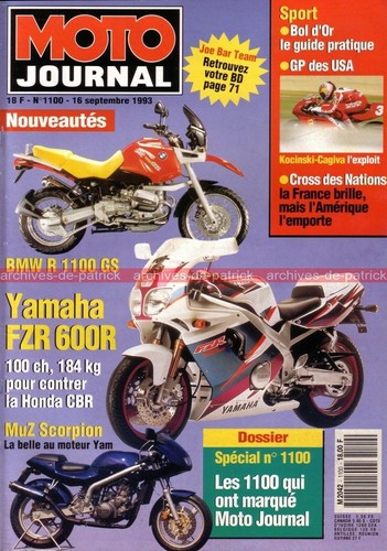 Moto journal 1100 suzuki gsx - 1100,