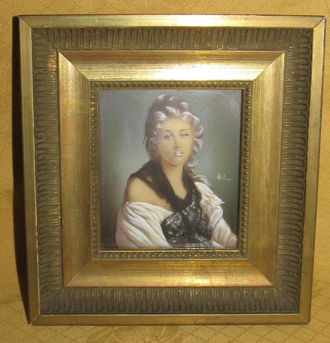 Peinture miniature peint main