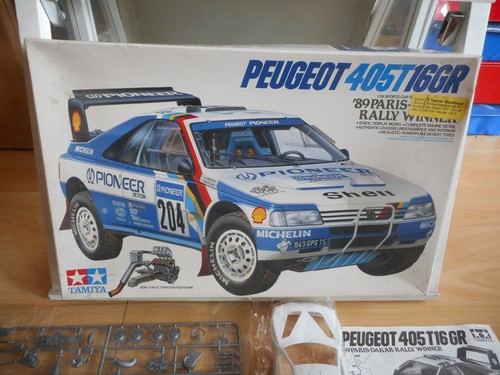 Model kit tamiya peugeot - kit,