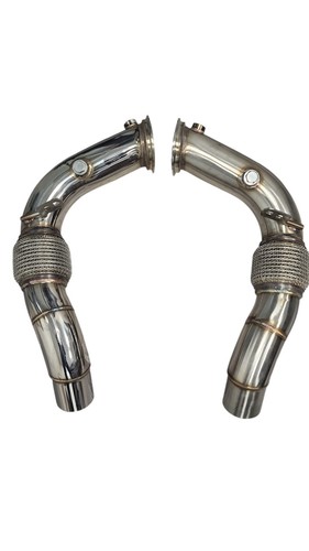 Downpipe inox bmw f10 m6 - downpipe,