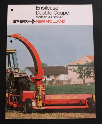 Brochure new holland ensileuse - new,