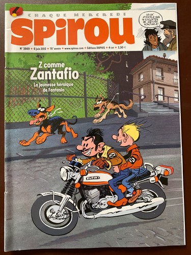 Spirou magazine 3869 du - magazine, n°3869