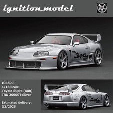 Toyota Supra (A80) TRD 3000GT 1/18 Ignition Model