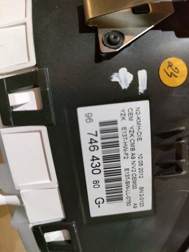 Compteur peugeot 208 - compteur,