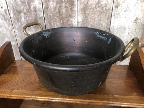 Ancienne bassine confiturier - ancienne,
