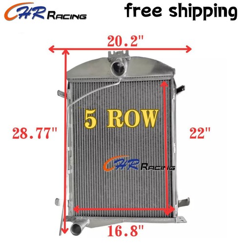 Row aluminum radiator for - 5,