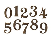 Numéro De Maison En Laiton