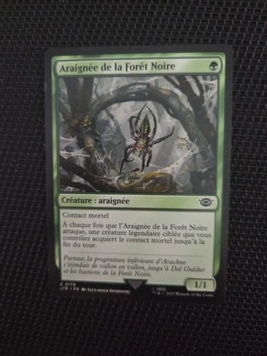 Carte magic mtg araignée - araignée, de
