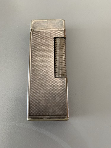 Briquet dunhill argenté - briquet,