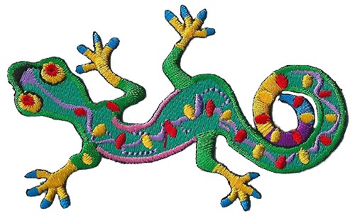 Patche écusson gecko - patche,