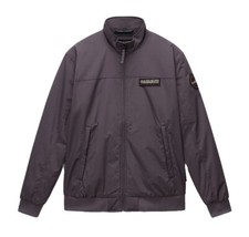 Napapijri Veste Gris Foncé Logo Homme Taille M