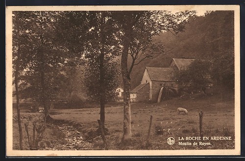 Cpa roche ardenne - la,