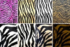 Tissu Animal Imprimé Zèbre