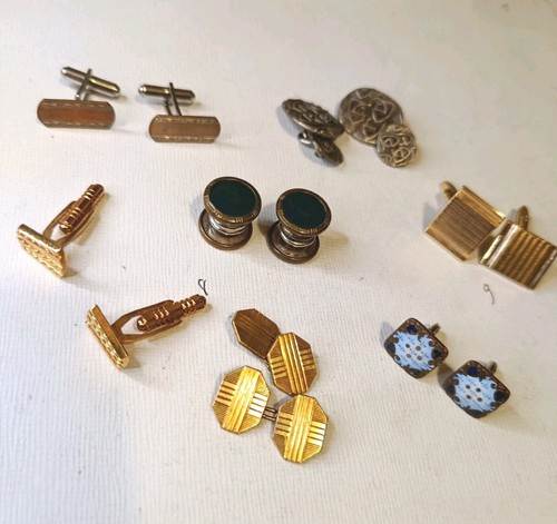 Lot boutons manchette - de,