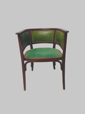 fauteuil art déco en bois