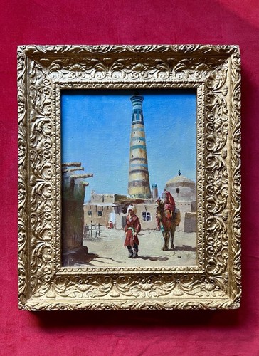 Orientalist oil painting - oil,