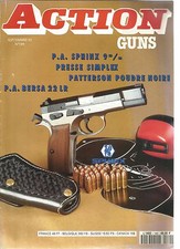 ACTION GUNS N°149 P.A SPHINX 9mm / SIMPLEX PRESS / BLACK POWDER PATTERSON