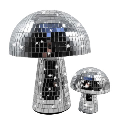 Champignon disco décoratif